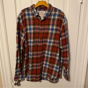 Flannel Plaid Button Down - St John's Bay